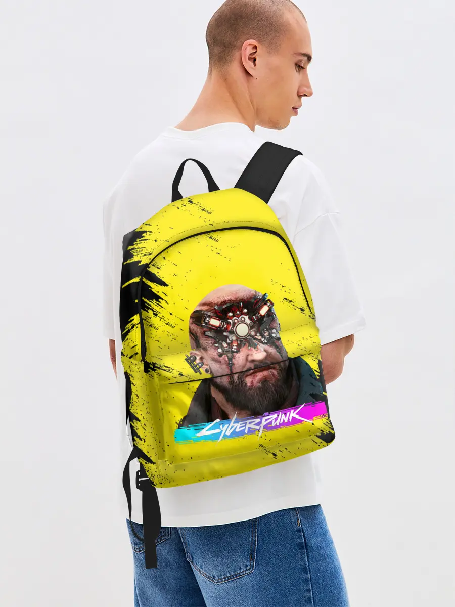 Рюкзак джинсовый / CD Projekt | CYBERPUNK 2077