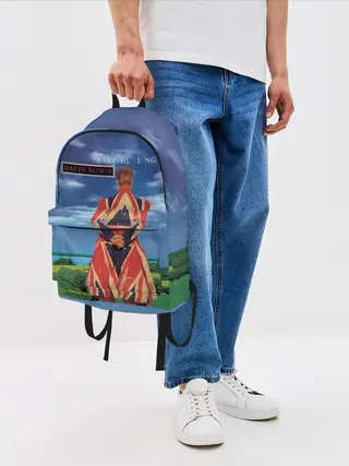 Рюкзак джинсовый / Earthling - David Bowie