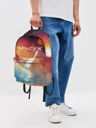 Рюкзак джинсовый / Space X