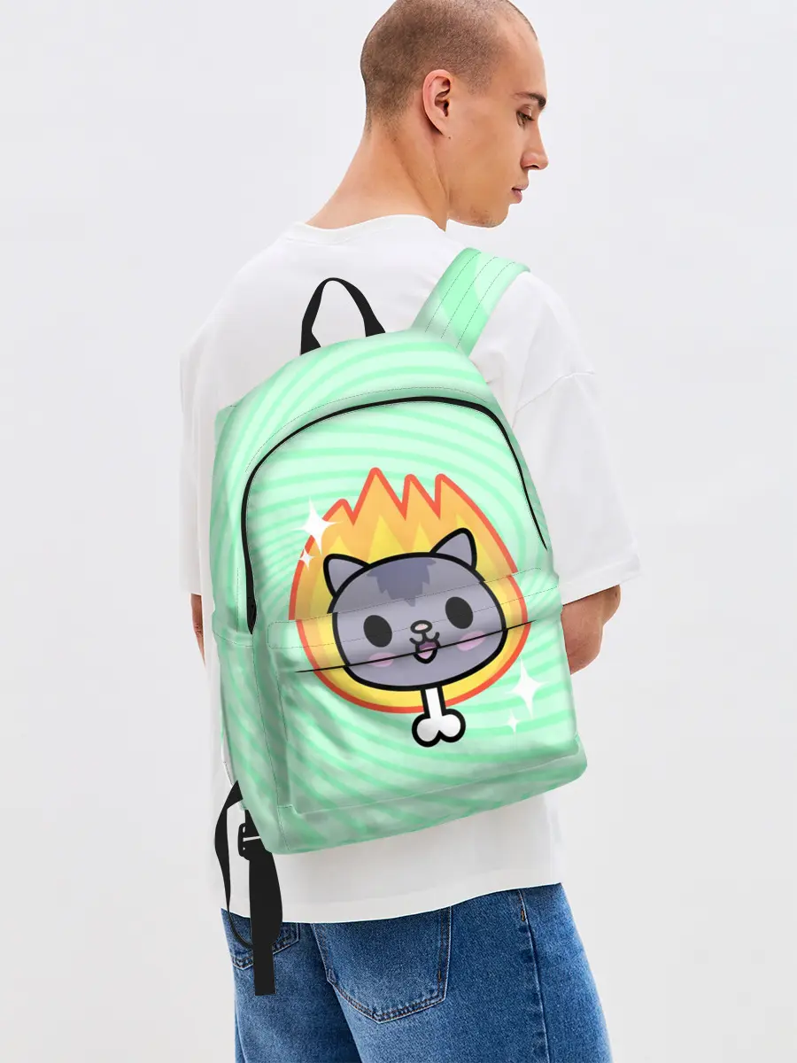 Рюкзак джинсовый / Toca Boca Cat