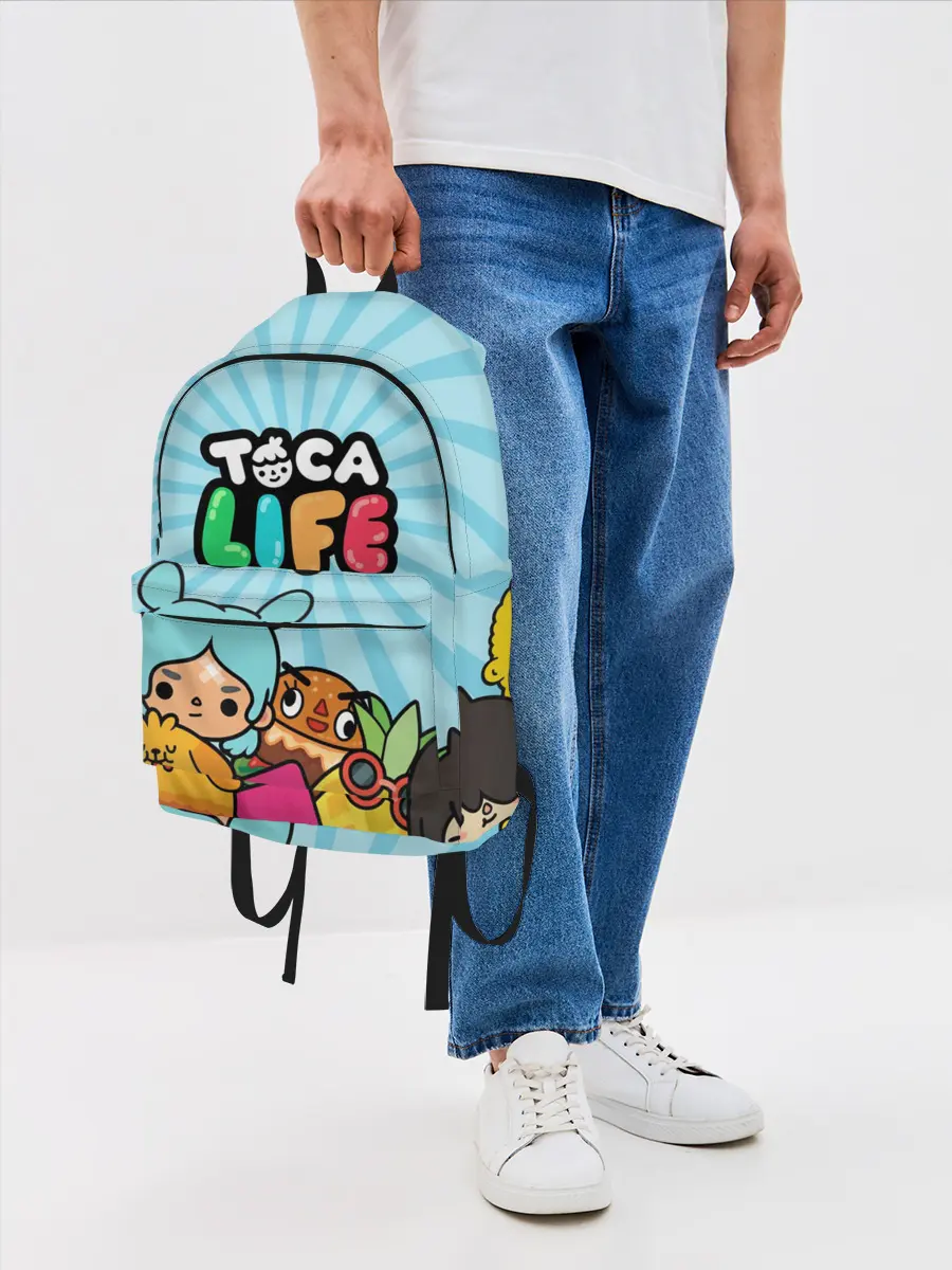 Рюкзак джинсовый / Toca boca life