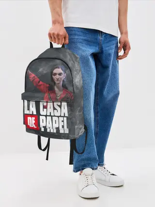 Рюкзак джинсовый / Бумажный дом | Найроби