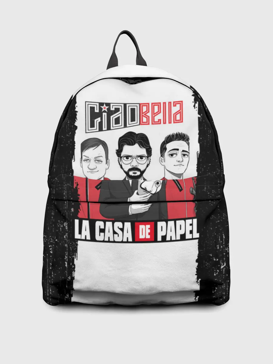 Рюкзак джинсовый / Палермо | Професор | Денвер | Бумажный дом