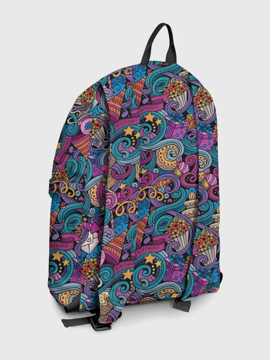 Рюкзак джинсовый / День Рождения