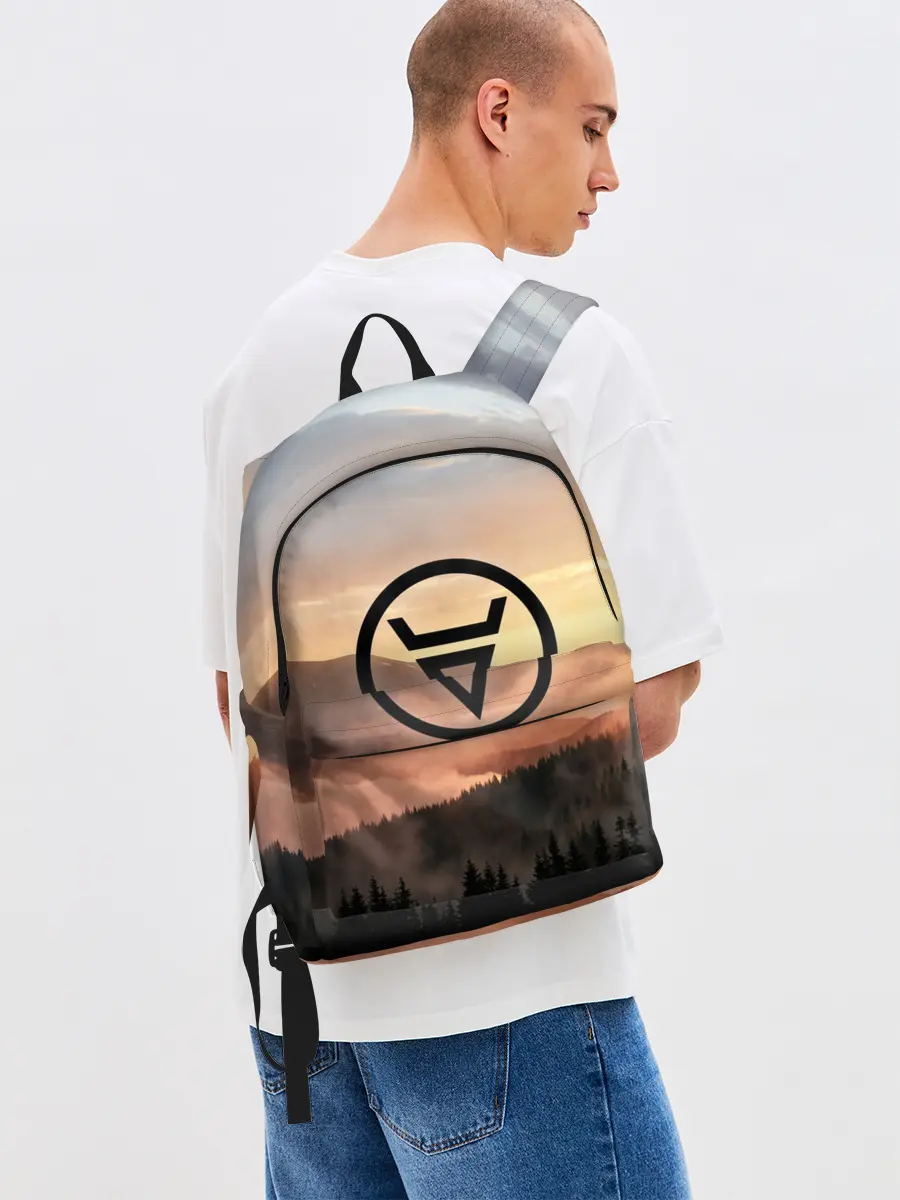 Рюкзак джинсовый / ВЕЛЕС | РУНЫ | RUNES