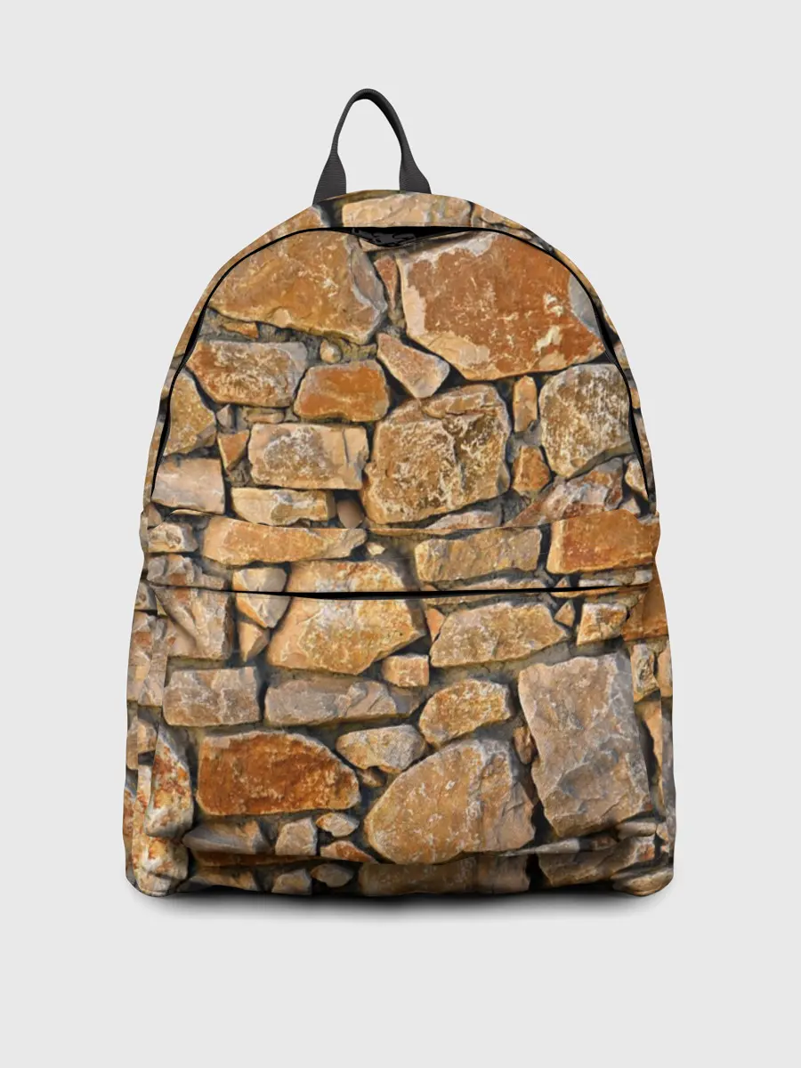 Рюкзак джинсовый / Каменная стена