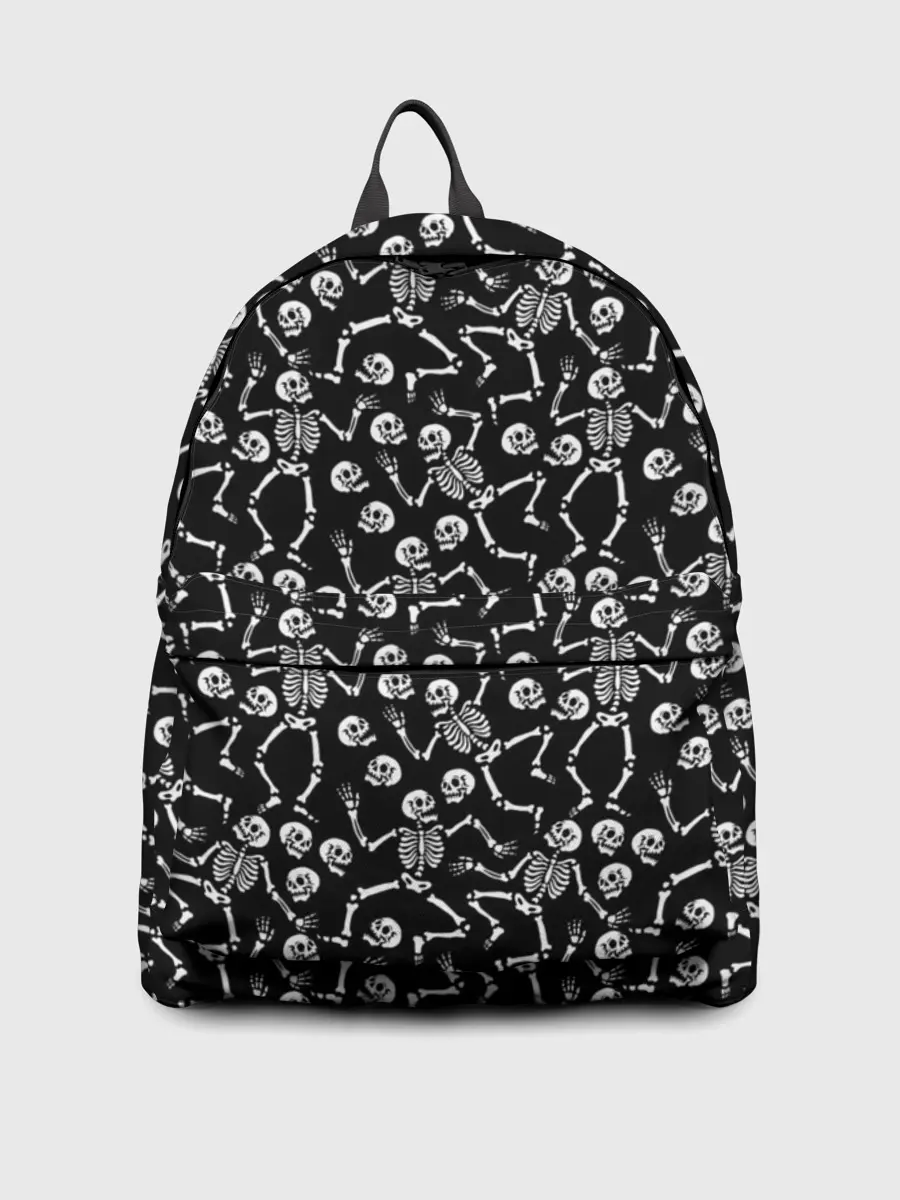 Рюкзак джинсовый / Скелеты