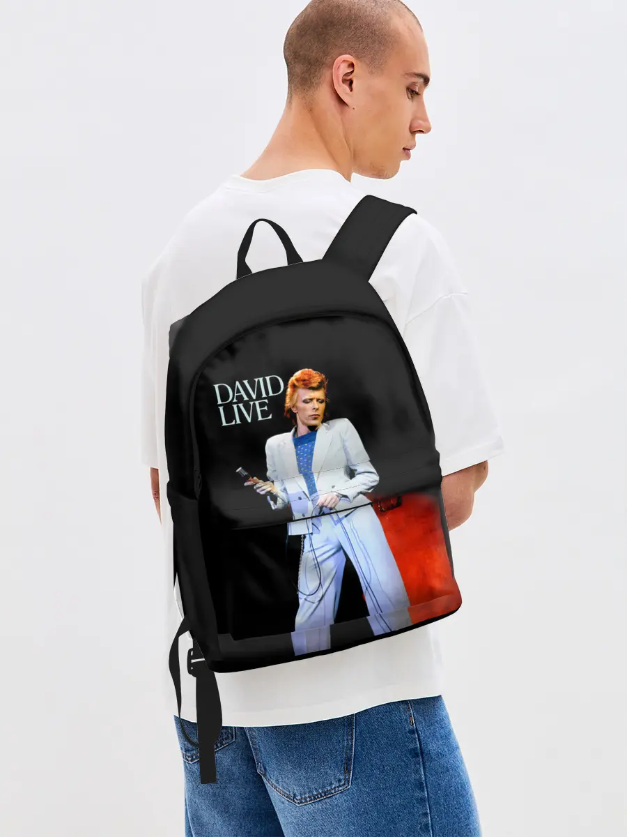 Рюкзак джинсовый / David Live - David Bowie