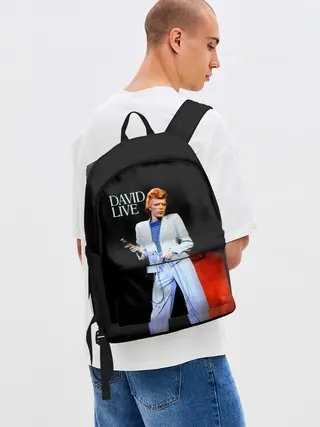 Рюкзак джинсовый / David Live - David Bowie