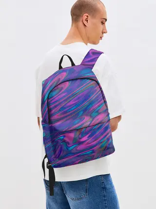 Рюкзак джинсовый / Glitch EFFECT