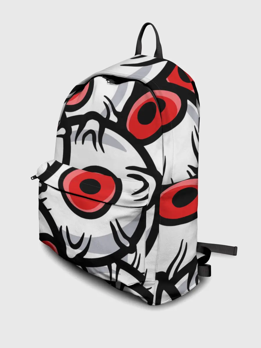Рюкзак джинсовый / ГЛАЗА ЗЛОДЕЯ | RED EYES