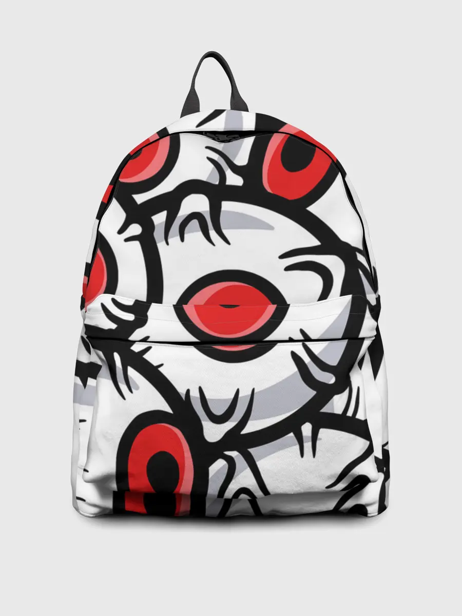 Рюкзак джинсовый / ГЛАЗА ЗЛОДЕЯ | RED EYES