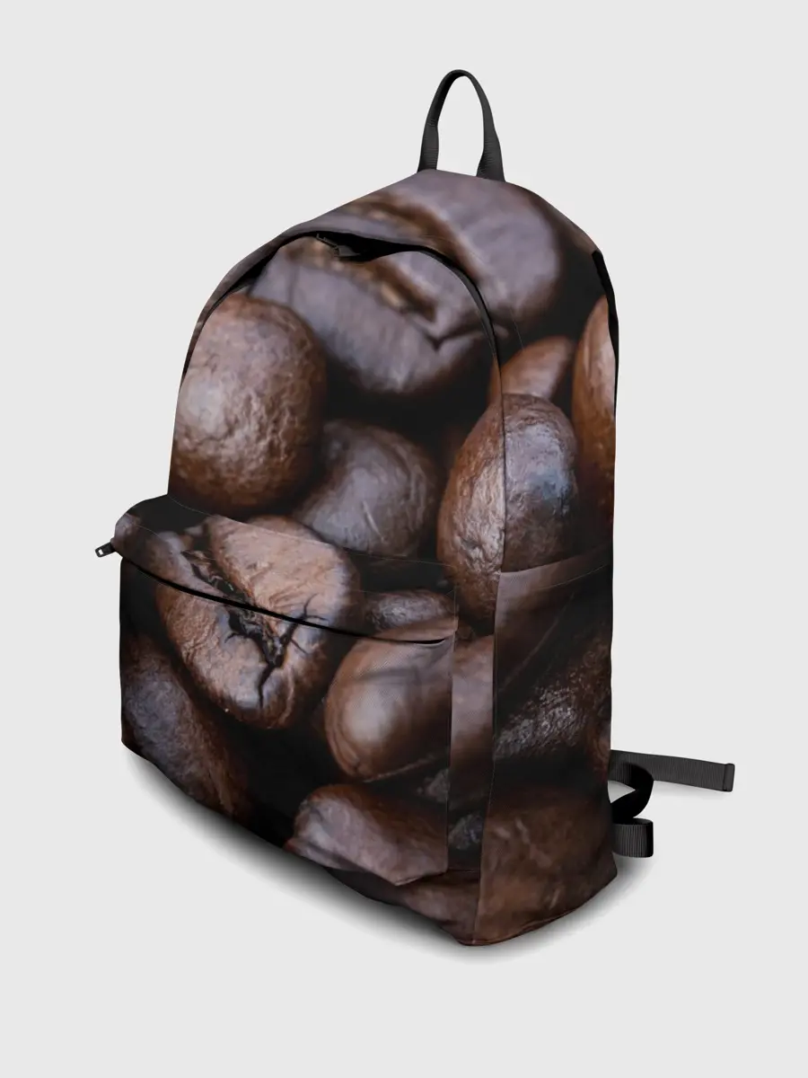 Рюкзак джинсовый / Кофейные зёрна