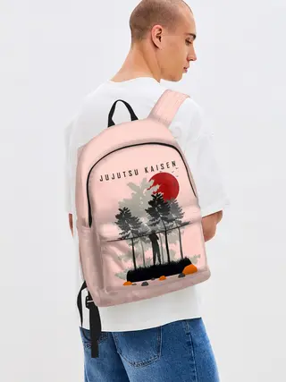 Рюкзак джинсовый / Fushiguro Megumi Jujutsu Kaisen