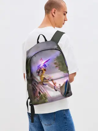 Рюкзак джинсовый / Ай Ото. Приоритет Чудо-Яйца