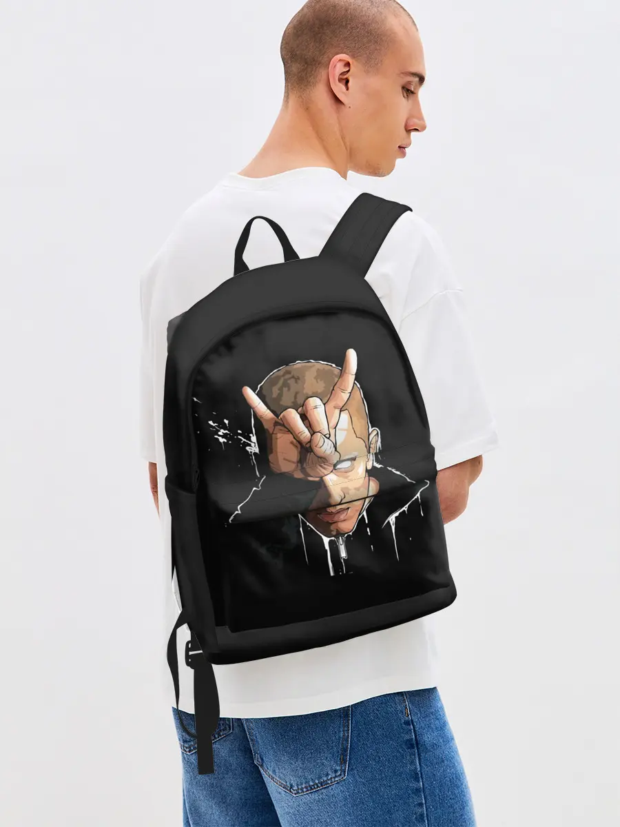 Рюкзак джинсовый / Blind Eminem