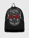Рюкзак джинсовый / Red White Skull - Череп