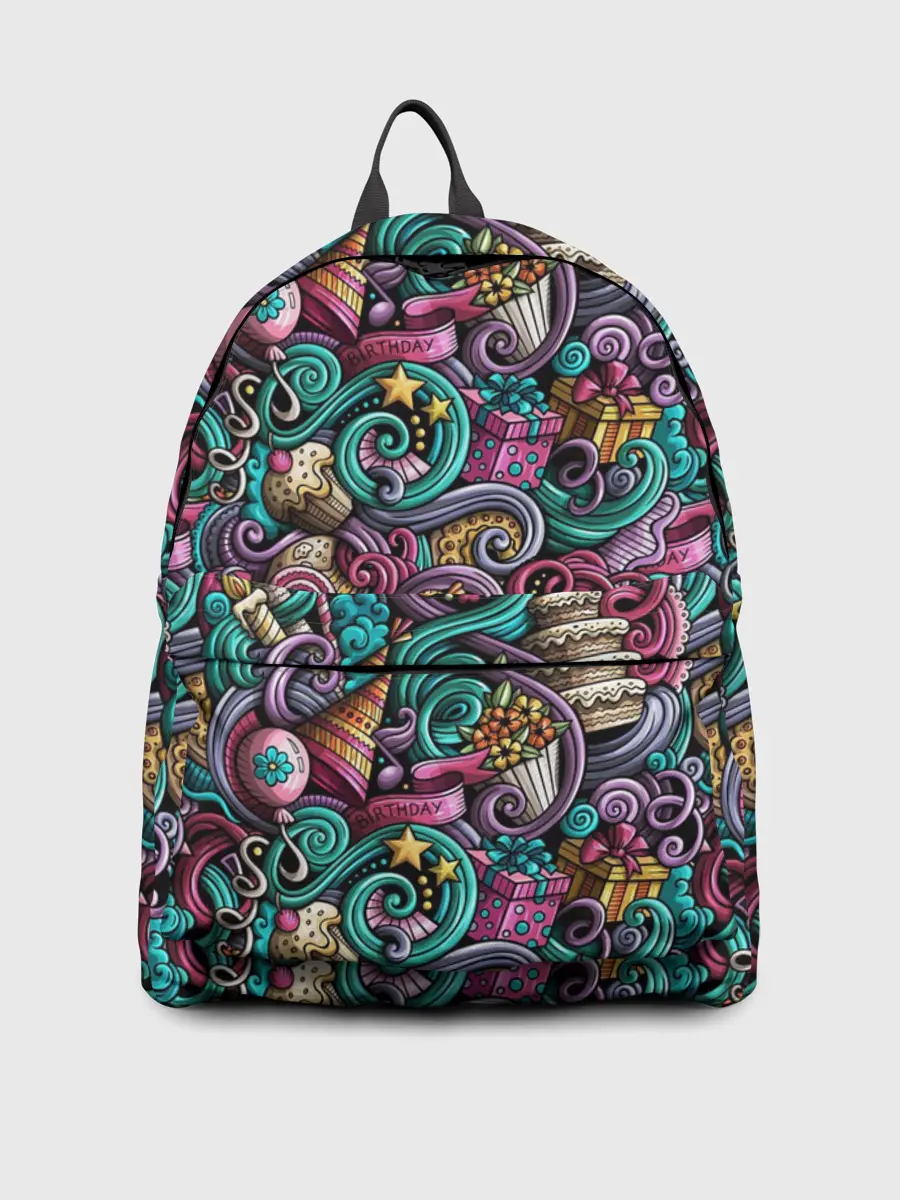 Рюкзак джинсовый / Happy Birthday