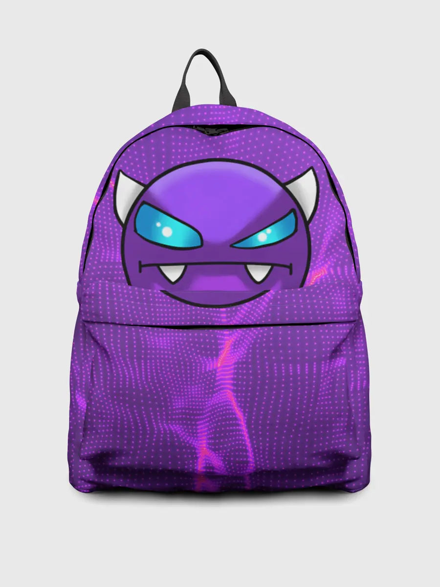 Рюкзак джинсовый / Geometry Dash | Геометри Даш