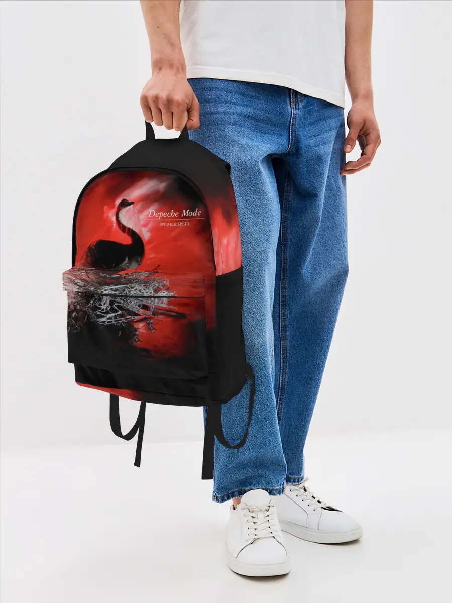 Рюкзак джинсовый / Speak & Spell - Depeche Mode