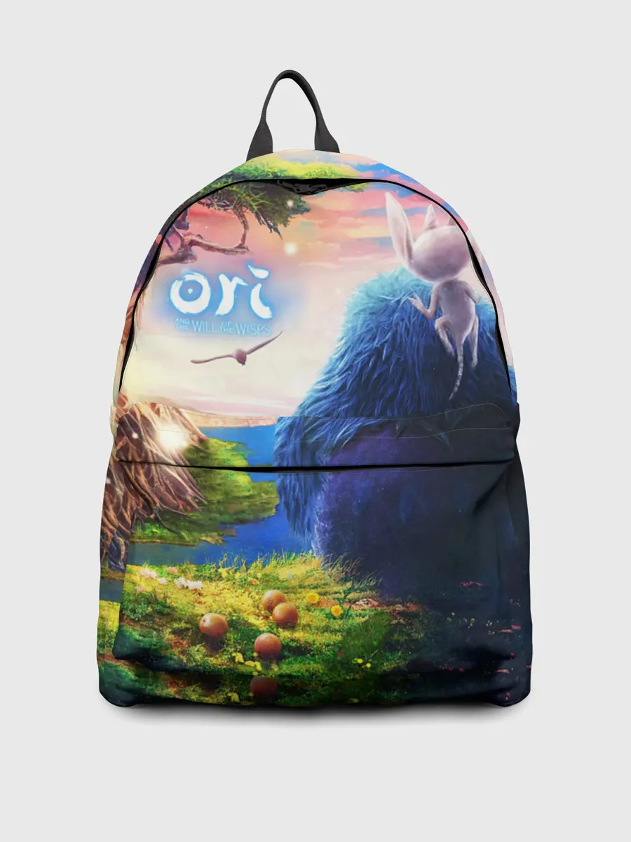 Рюкзак джинсовый / Ори и Блуждающие огоньки | Ori