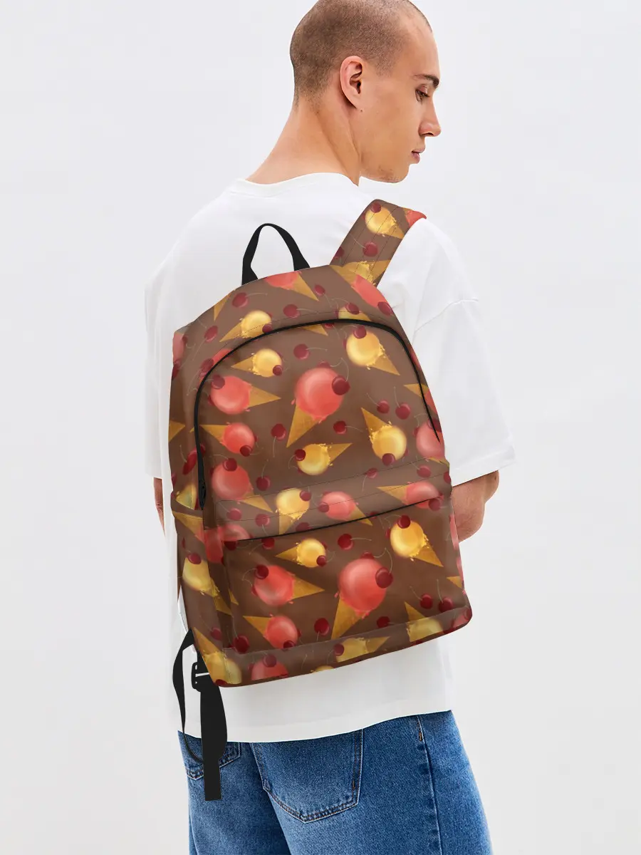 Рюкзак джинсовый / Сладкое мороженое