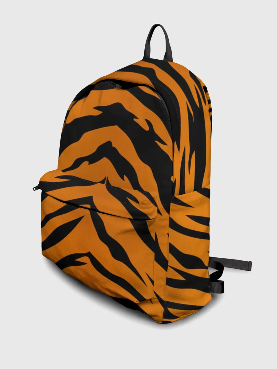 Рюкзак джинсовый / Шкура тигра