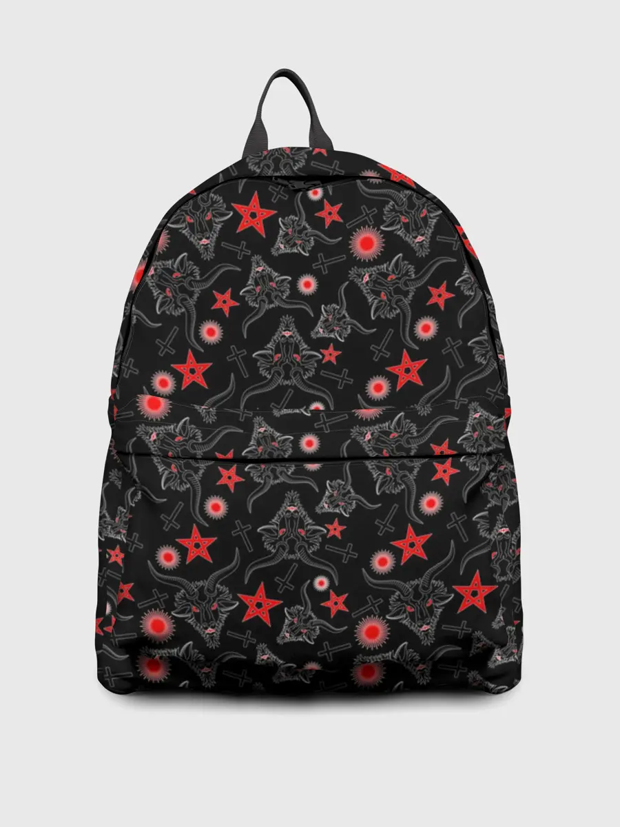 Рюкзак джинсовый / Сатана