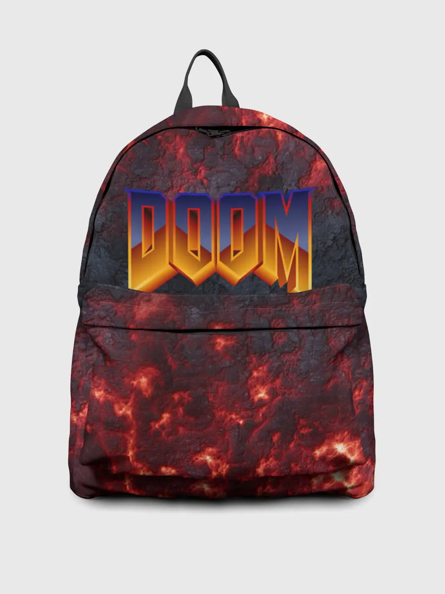 Рюкзак джинсовый / DOOM | ДУМ