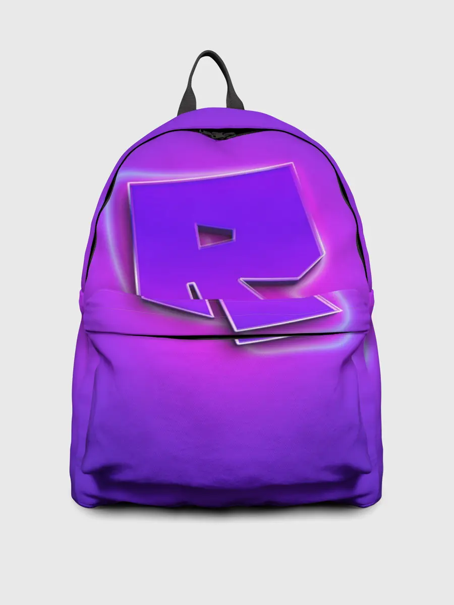 Рюкзак джинсовый / ROBLOX NEON LOGO | РОБЛОКС