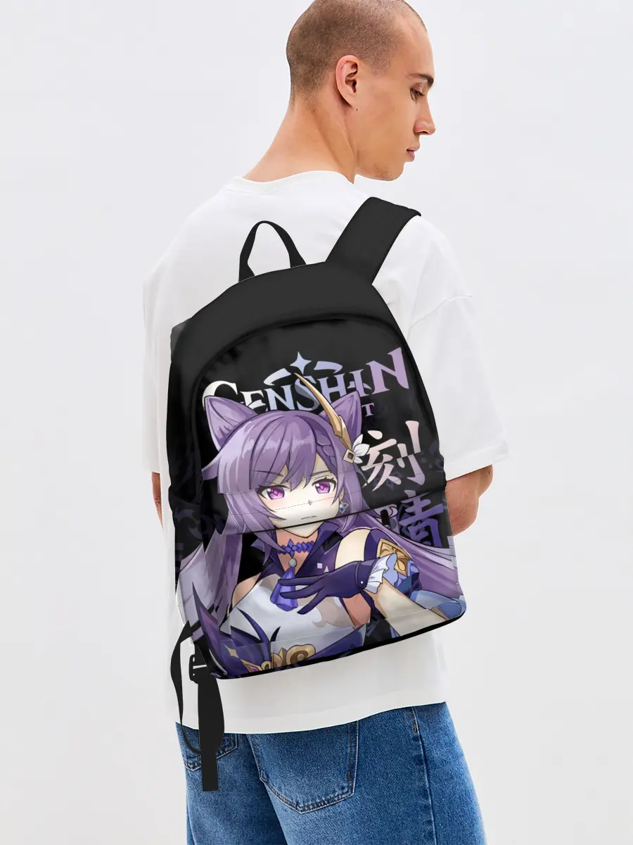 Рюкзак джинсовый / Кэ Цин, Genshin Impact