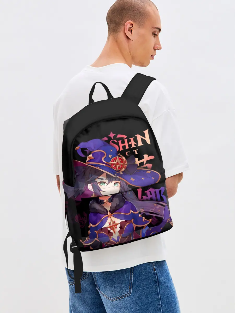 Рюкзак джинсовый / Мона, Genshin Impact