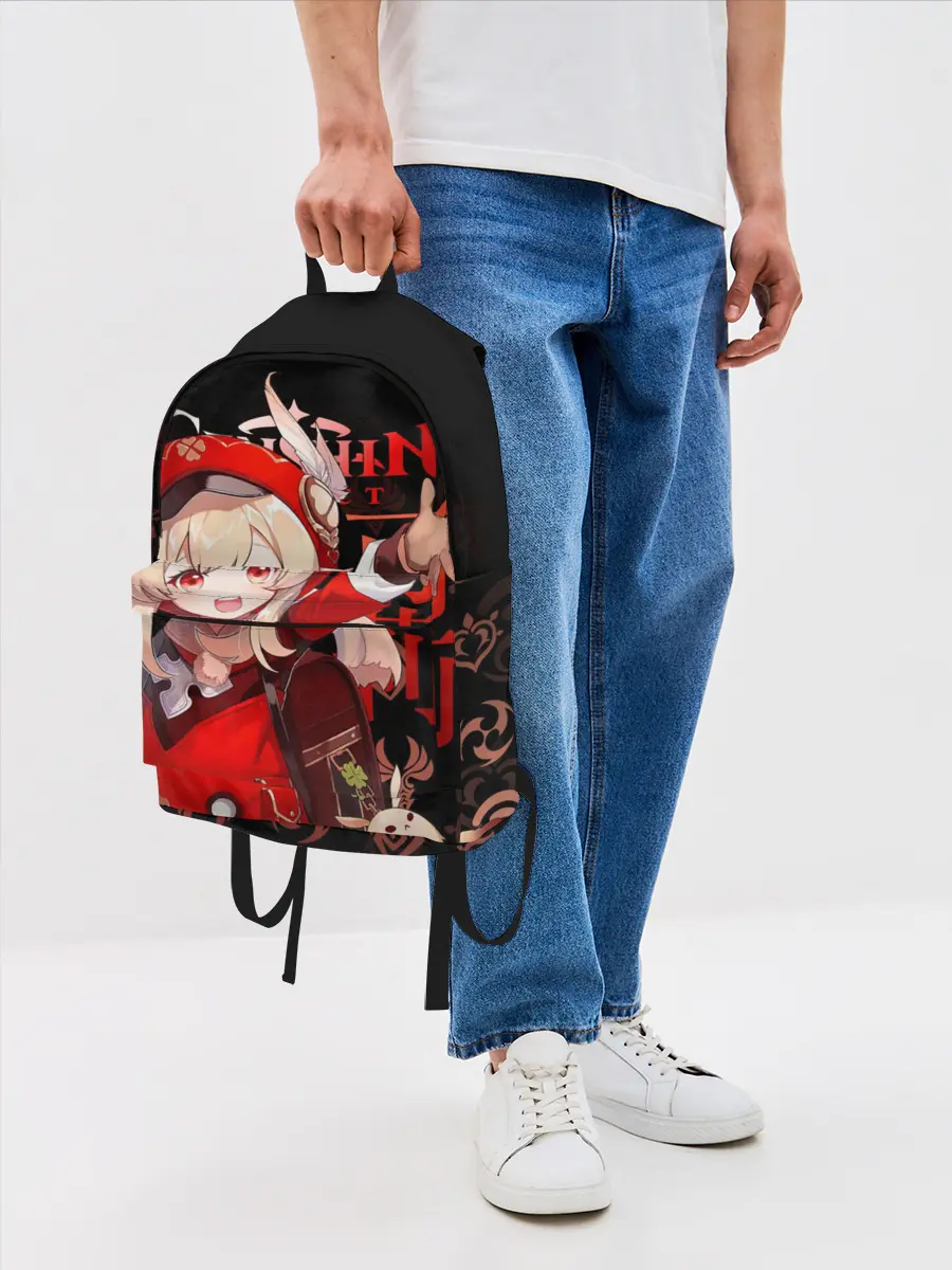 Рюкзак джинсовый / Кли, Genshin Impact