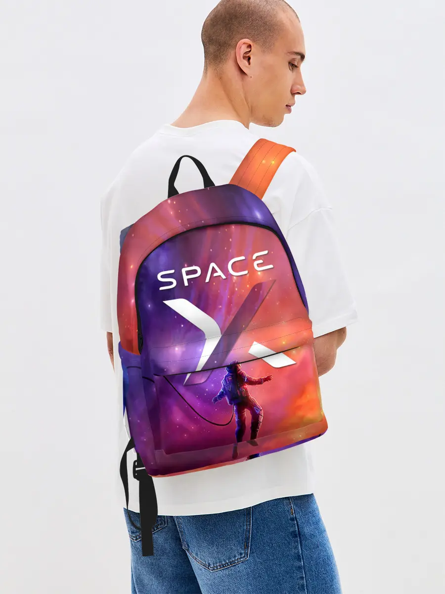 Рюкзак джинсовый / Space X