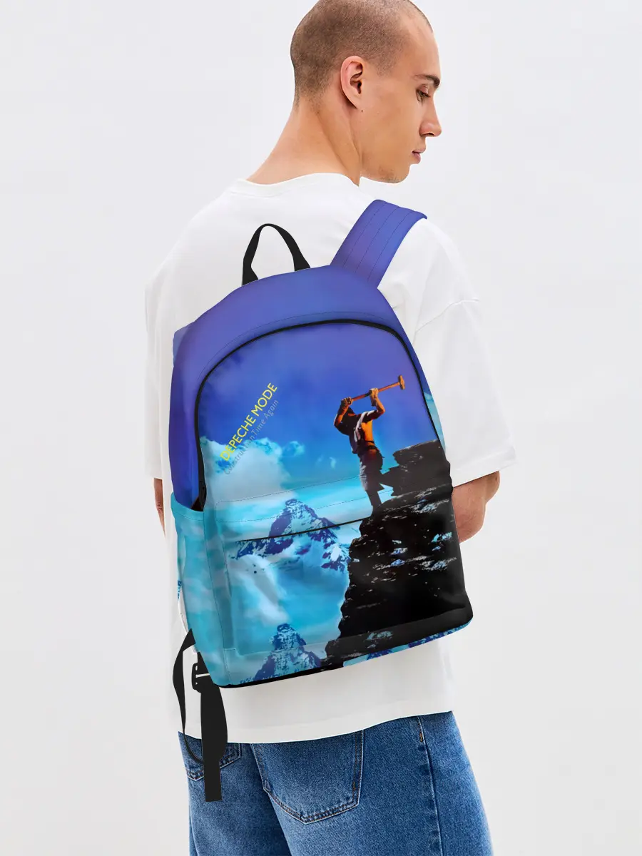 Рюкзак джинсовый / Construction Time Again - Depeche Mode