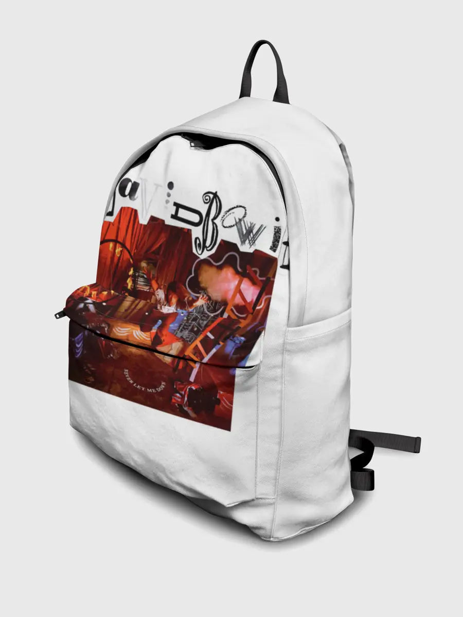 Рюкзак джинсовый / Never Let Me Down - David Bowie