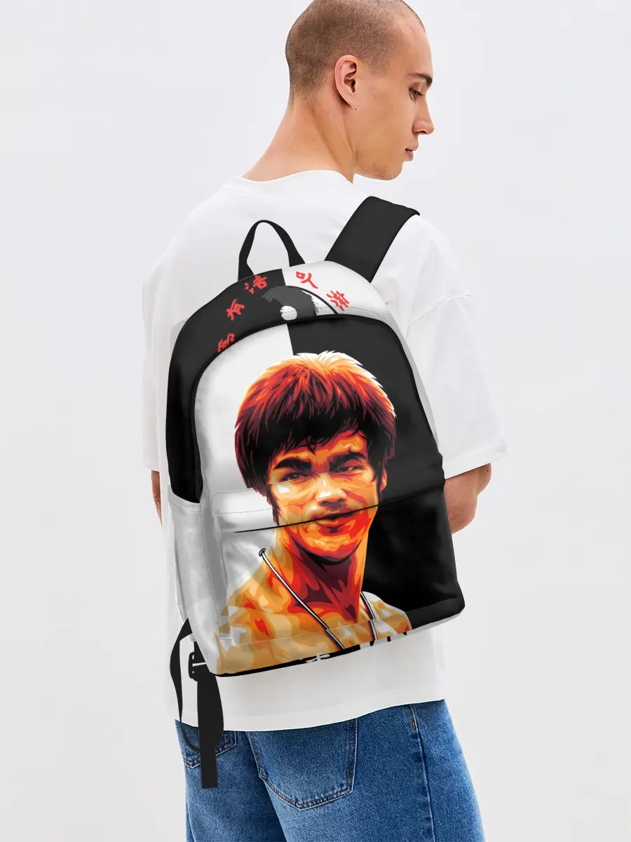 Рюкзак джинсовый / Bruce Jeet Kune Do