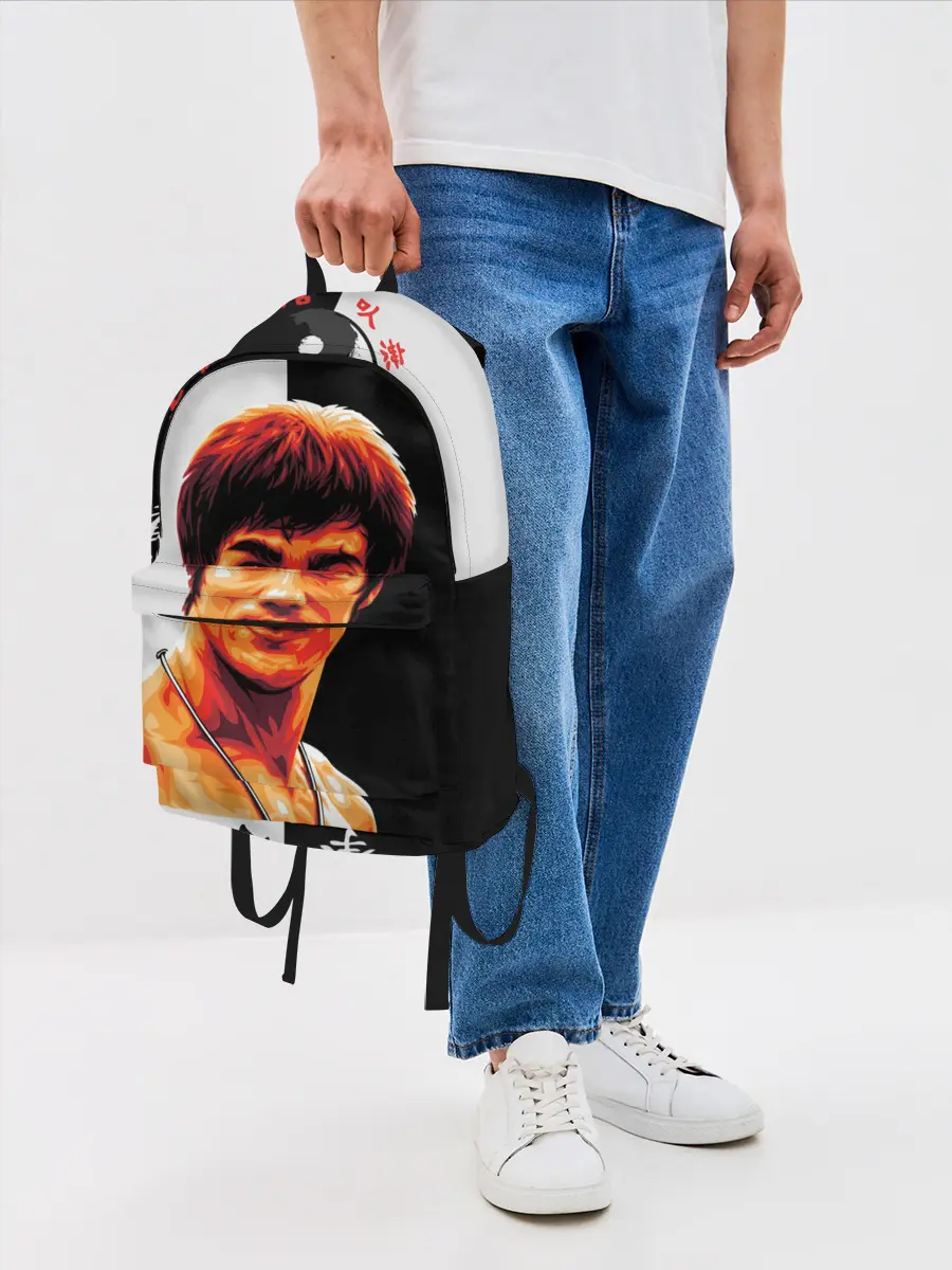 Рюкзак джинсовый / Bruce Jeet Kune Do