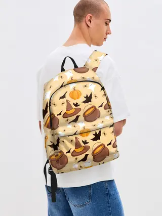 Рюкзак джинсовый / Хеллоуин у ведьмы