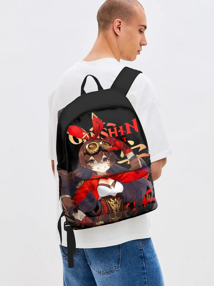 Рюкзак джинсовый / Эмбер / Genshin Impact