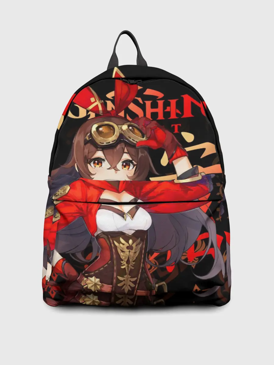 Рюкзак джинсовый / Эмбер / Genshin Impact