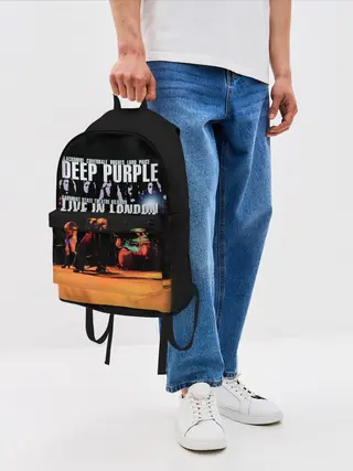 Рюкзак джинсовый / Deep Purple - Live In London