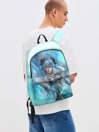Рюкзак джинсовый / Гань Юй | Ganyu | Геншин Импакт