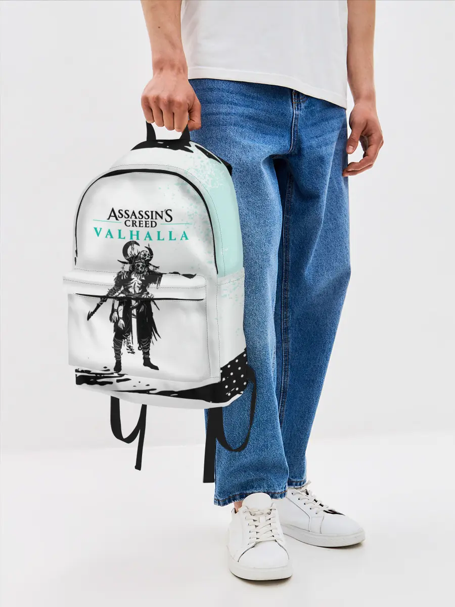 Рюкзак джинсовый / АССАСИН КРИД | ASSASSINS CREED VALHALLA