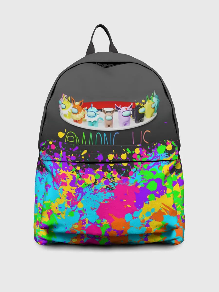 Рюкзак джинсовый / Among Us | Pokemon | Покемон