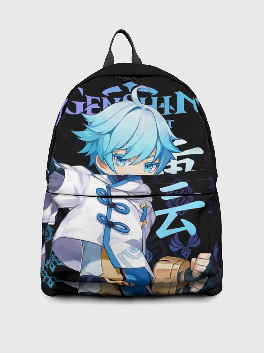 Рюкзак джинсовый / Чжун Юнь / Genshin Impact