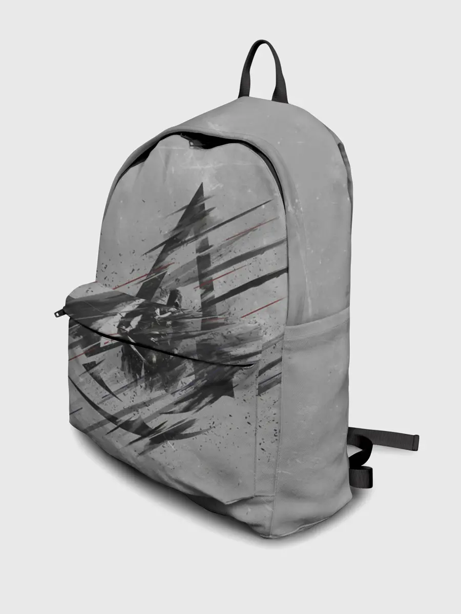 Рюкзак джинсовый / Знак Ассасинов