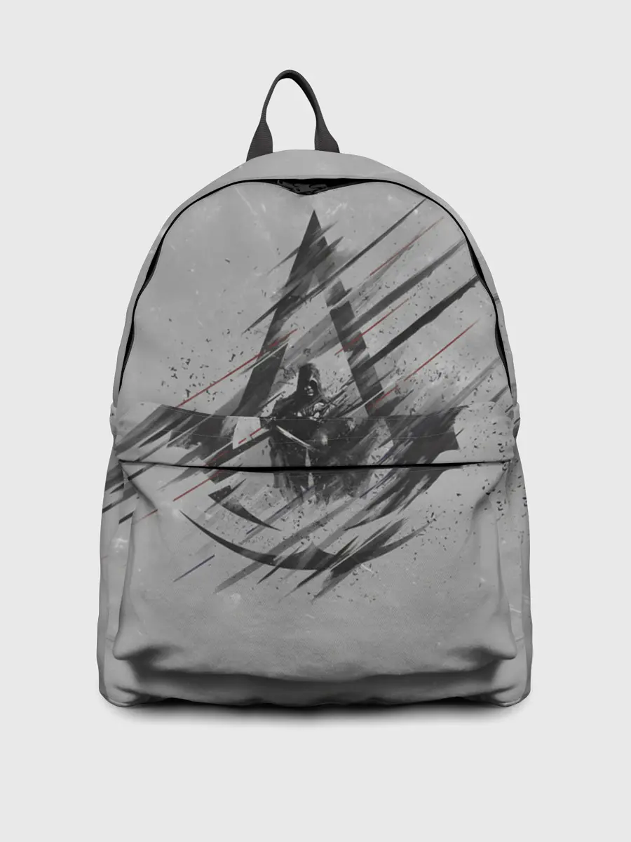 Рюкзак джинсовый / Знак Ассасинов