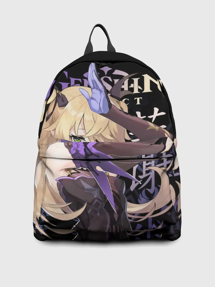 Рюкзак джинсовый / Фишль / Genshin Impact