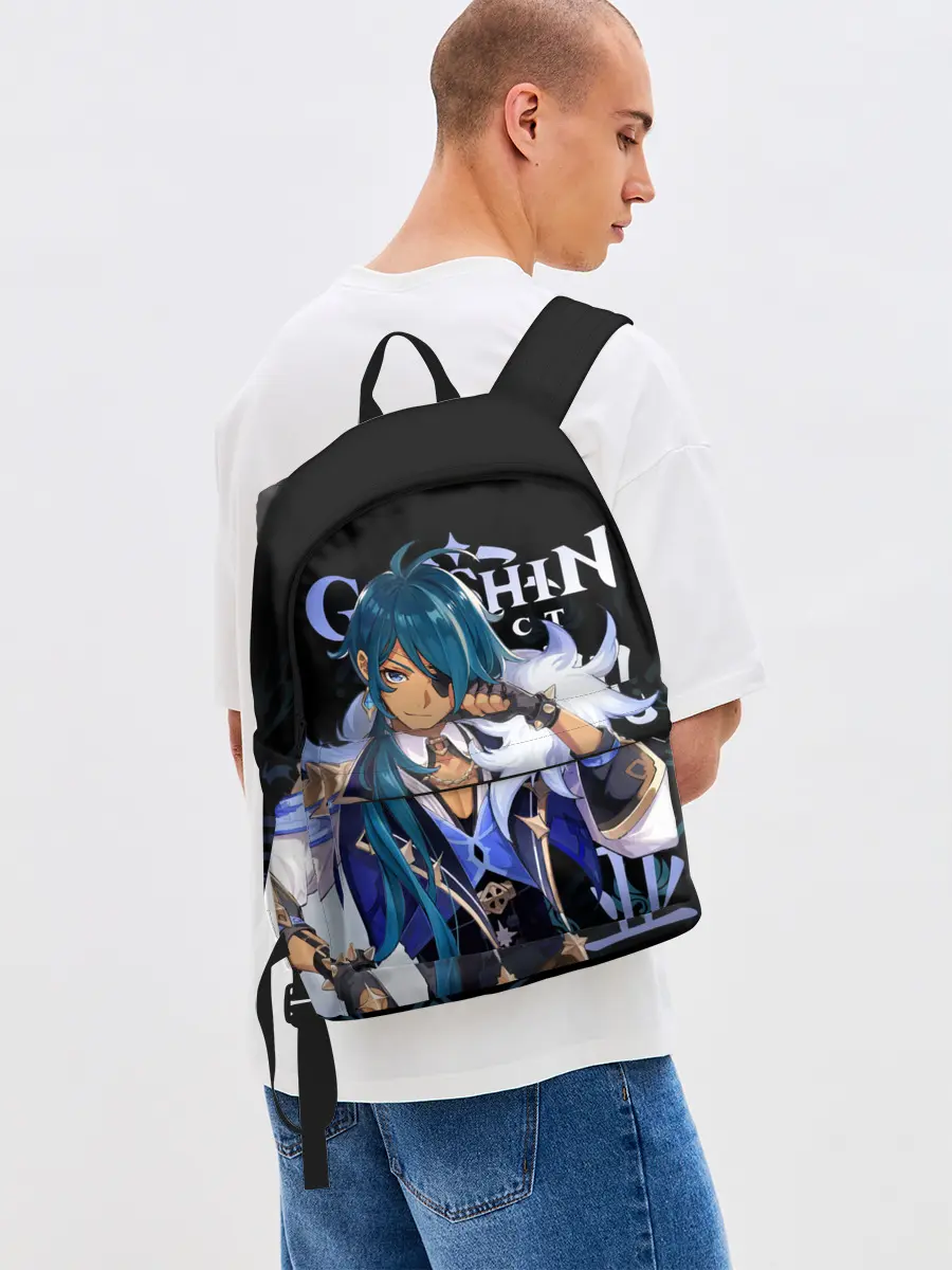 Рюкзак джинсовый / Кэйа / Genshin Impact